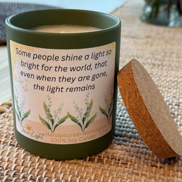 Natural Soy wax candles-12 oz - Picture 10 of 11